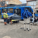 Doce vendedores se retiran voluntariamente en jornada de recuperación del espacio público en Usaquén