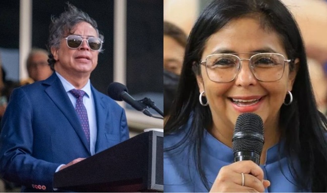 Cancelan encuentro entre Gustavo Petro y Delcy Rodríguez por razones de seguridad