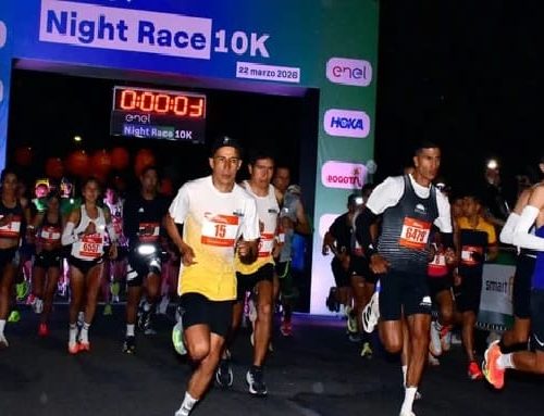 Leidy Lozano e Iván González conquistan la Enel Night Race 10K en Bogotá