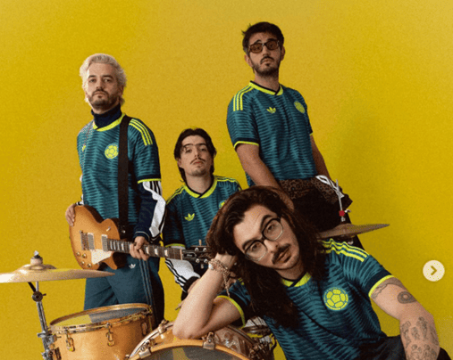 Morat se suma al lanzamiento de la nueva camiseta visitante de la Selección Colombia para el Mundial 2026