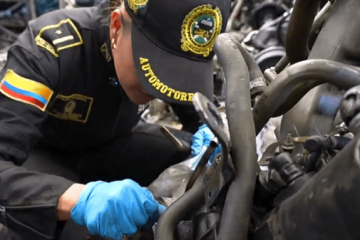 Golpe contra el comercio ilegal de autopartes en Bogotá: capturan a responsable de bodega en La Estanzuela