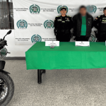 Cayó motoladrón en Bogotá: tenía documento falso y orden por homicidio