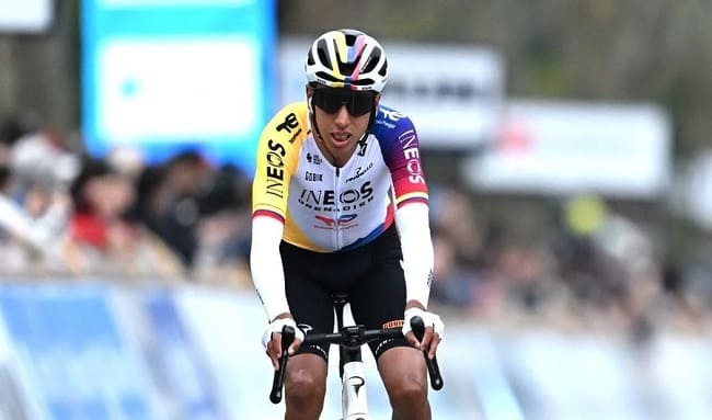 Egan Bernal reaparece y alista su regreso para la próxima cita