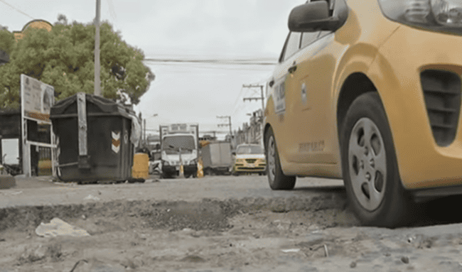 Comunidad de Sabana de Tibabuyes restringe paso de buses del SITP por grave deterioro de la vía