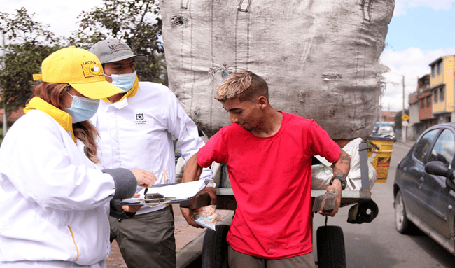 Comunidad de Usaquén pide a la Alcaldía un programa integral para carreteros y habitantes de calle