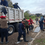 En operativo se sacaron de las calles 100 llantas abandonadas en espacio público en Suba