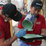 Más de 30 voluntarios y 22 familias se unieron para transformar fachadas en Suba