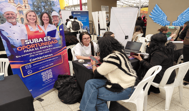 Masiva asistencia a feria de empleo “Expo Talento Diverso” en Suba