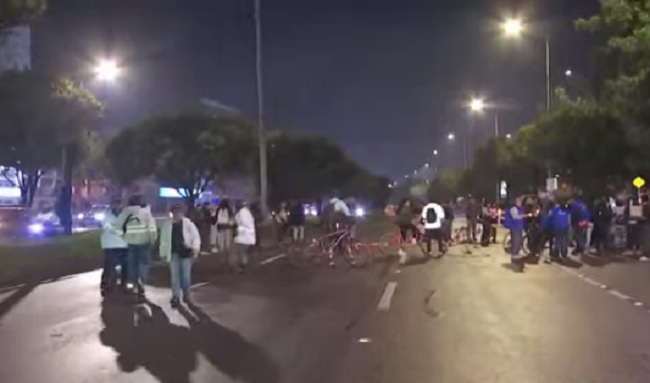 Atención Bloqueos parciales en Suba durante conmemoración del estallido social del 28 de abril