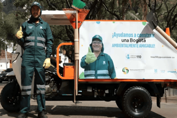 Bogotá refuerza limpieza con la estrategia “Cazaregueros” para controlar residuos en el espacio público