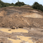 CAR frena obra en Villapinzón por afectación ambiental y tala sin permiso