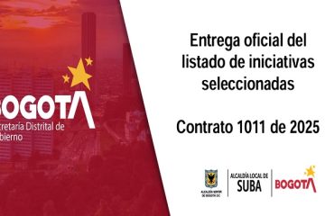 Suba fortalece el tejido social: 75 iniciativas comunitarias fueron seleccionadas para ejecución en 2025