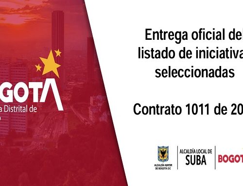 Suba fortalece el tejido social: 75 iniciativas comunitarias fueron seleccionadas para ejecución en 2025