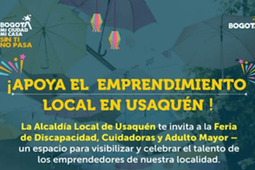 Usaquén realizará feria de emprendimiento inclusivo este 25 de abril