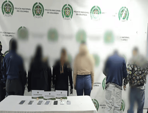 Seis capturados por hurto de celulares en estación Jiménez de TransMilenio