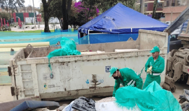 Ecopunto en Usaquén este 23 de abril: jornada para disponer escombros y residuos voluminosos