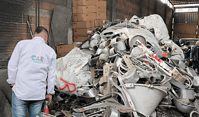 Suspenden fundidoras ilegales en Ciudad Bolívar por grave afectación al aire en Bogotá