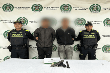 Capturan a dos extranjeros tras intento de hurto en Puente Aranda