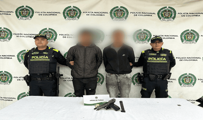 Capturan a dos extranjeros tras intento de hurto en Puente Aranda