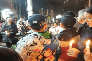 Velatón en Suba exige justicia por presunto feminicidio de joven de 23 años