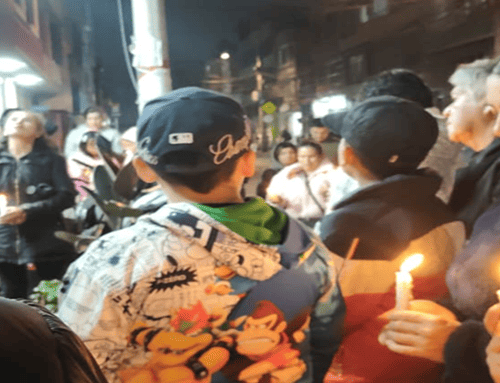 Velatón en Suba exige justicia por presunto feminicidio de joven de 23 años