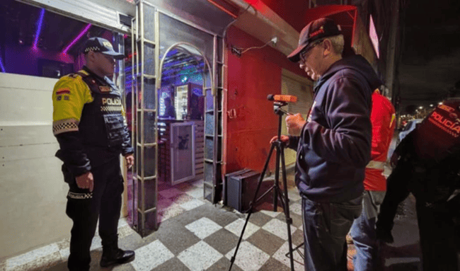 Cierran locales por ruido en Puente Aranda: operativos dejan sanciones y comparendos