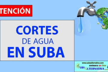 Más de 40 barrios de Suba tendrán cortes de agua por mantenimiento en redes