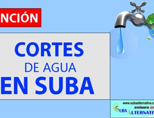 Más de 40 barrios de Suba tendrán cortes de agua por mantenimiento en redes