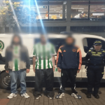 Capturan a tres hombres por robo dentro de bus de TransMilenio en Kennedy