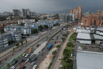 Cambios en el puente de Cafam Floresta por obras en la av. 68: así será la nueva movilidad