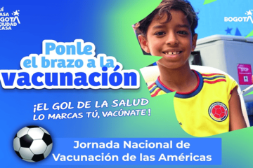 Bogotá se prepara para la Jornada de Vacunación de las Américas este 25 de abril