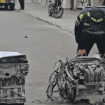 Capturan a dos personas y hallan 13 motores con identificación alterada en Barrios Unidos