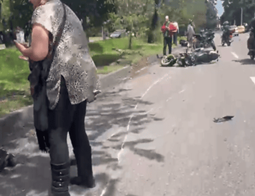 Última Hora: fuerte siniestro vial entre motociclistas en Suba deja dos heridos