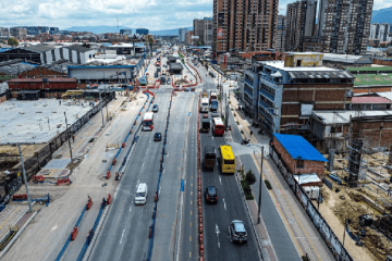 Av. 68 avanza: en julio habilitan carriles en la AutoSur y en diciembre entregan puente de Venecia