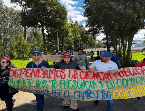 Crisis en Agrosavia: investigadores salen a las calles ante recortes presupuestales