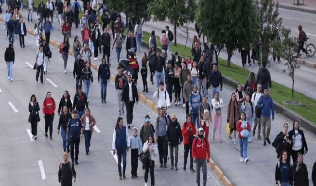 Movilizaciones en Bogotá generan alertas por posibles bloqueos y afectaciones en la movilidad