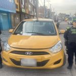 Capturan a cuatro hombres por ‘rompe vidrios’ en Rafael Uribe: cayeron en un taxi