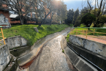 Cierres viales en Usaquén: nueva tubería busca reducir la contaminación del Canal Molinos
