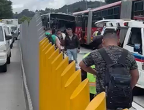 Grave accidente entre buses de TransMilenio en la troncal Suba