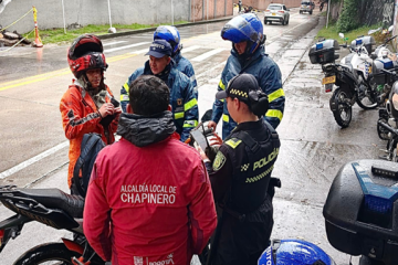 Chapinero refuerza controles viales en la vía La Calera y sanciona infractores