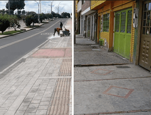 Distrito entrega andenes del parque Gilma Jiménez tras años de retrasos