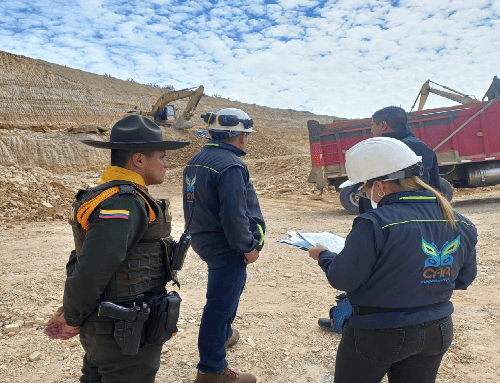 Operativo en Soacha deja al descubierto explotación minera sin permisos