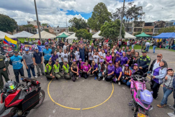 Puente Aranda reunió a mujeres conductoras en jornada de liderazgo y seguridad vial