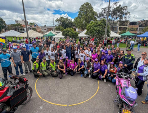 Puente Aranda reunió a mujeres conductoras en jornada de liderazgo y seguridad vial