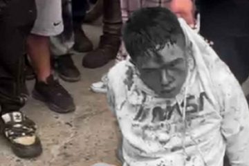 Comunidad de Suba capturó a presunto delincuente tras herir a un joven en Aures Dos