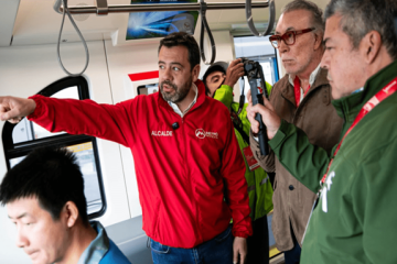 Galán pone en marcha pruebas del Metro y confirma su operación en 2028
