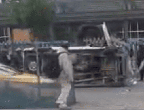 Emergencia vial en Suba: atienden volcamiento de camioneta en la 68