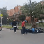 Siniestro vial en Suba deja un motociclista lesionado y genera afectación en la movilidad