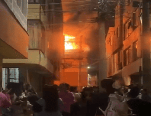 Incendio estructural en el barrio El Poa de Suba no dejó personas lesionadas