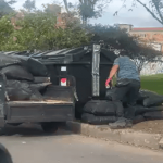 Denuncian botadero ilegal de basuras en Colina Campestre, Suba
